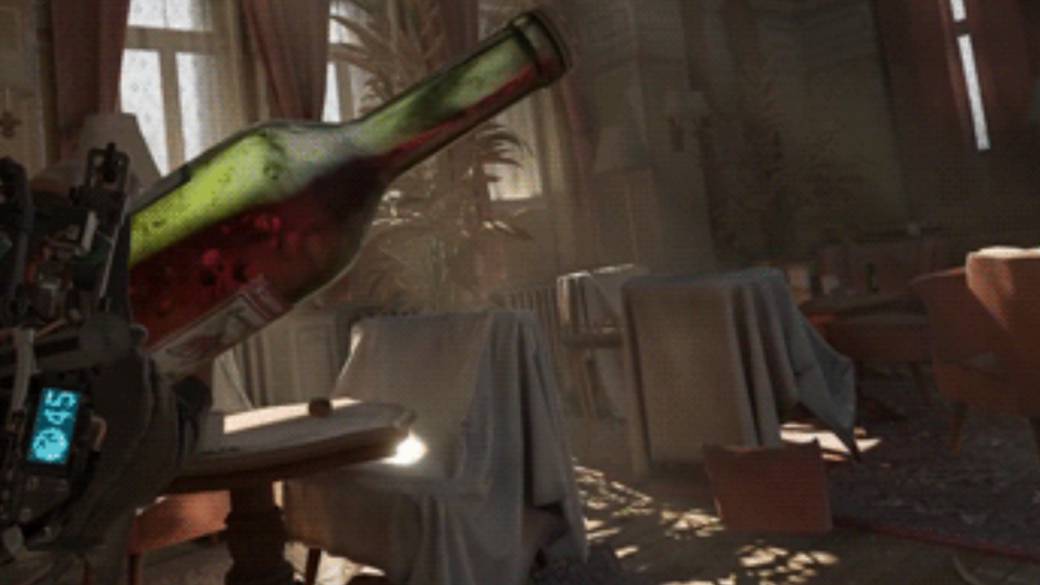 HalfLife Alyx sorprende en redes añadiendo líquido a las