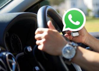 Perder la mitad de los puntos del carné si usas WhatsApp conduciendo