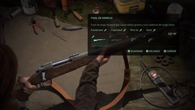 Cómo mejorar las armas de Ellie en The Last of Us 2 en las