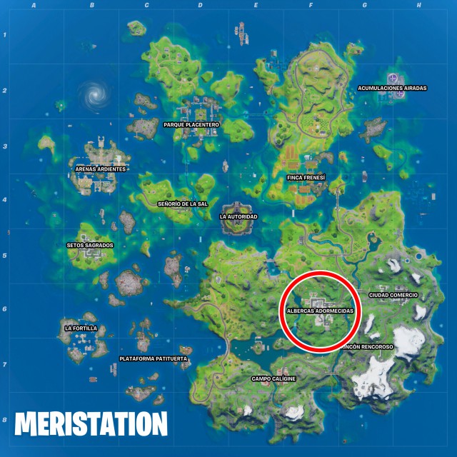 fortnite capitulo 2 temporada 3 desafios semana 2 desafio eliminaciones en albercas adormecidas