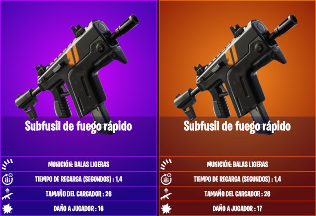 fortnite capitulo 2 temporada 3 todas las armas