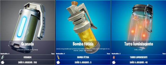 fortnite capitulo 2 temporada 3 todas las armas