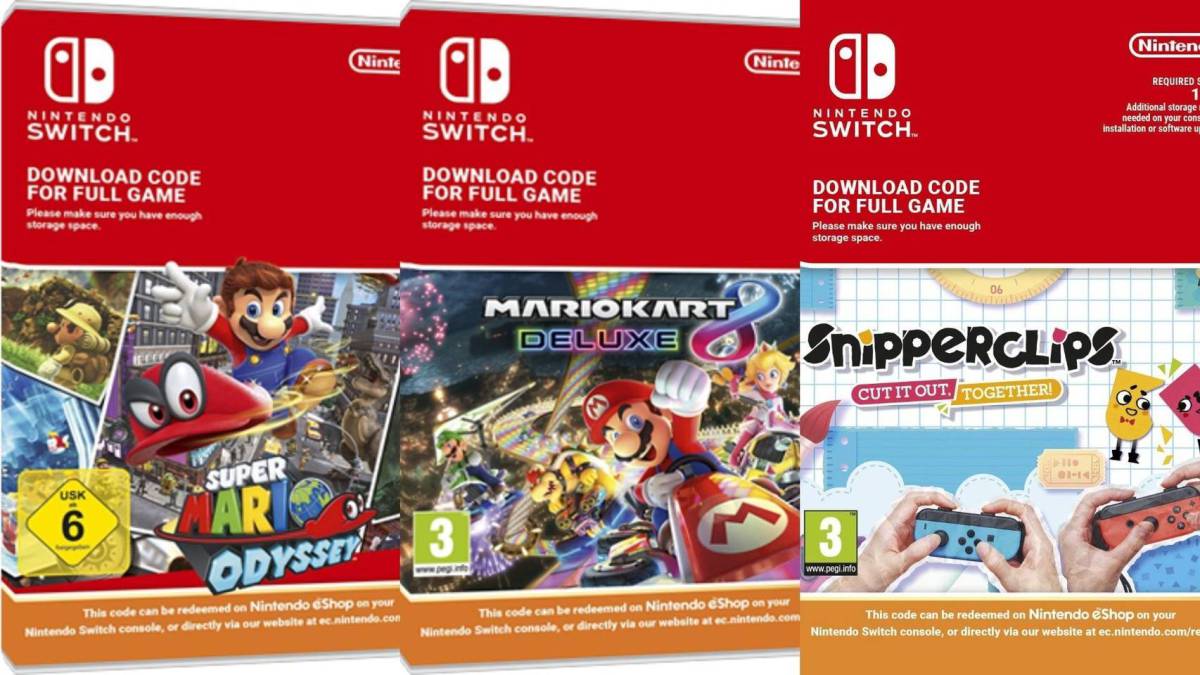 defensa Adiccion picnic Nintendo dejará de vender códigos digitales de juegos en tiendas de Europa  - MeriStation