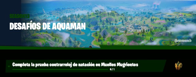 fortnite capitulo 2 temporada 3 desafios filtrados aquaman semana 4