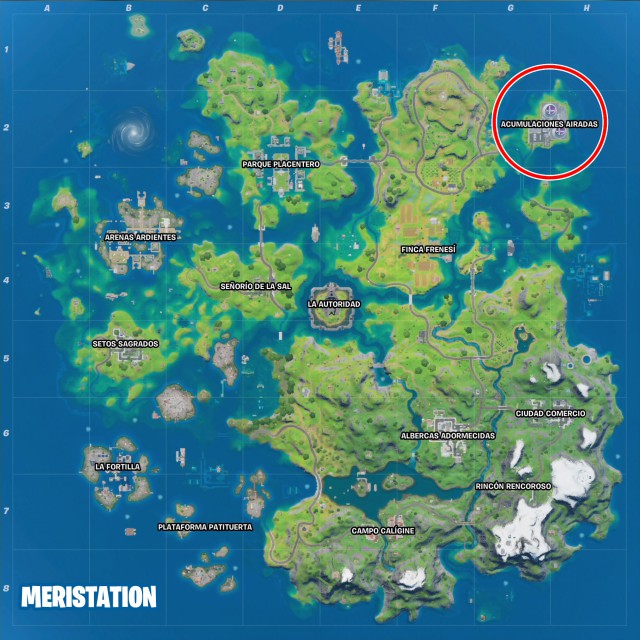 fortnite capitulo 2 temporada 3 desafios semana 4 desafio registra cajas de municion en acumulaciones airadas