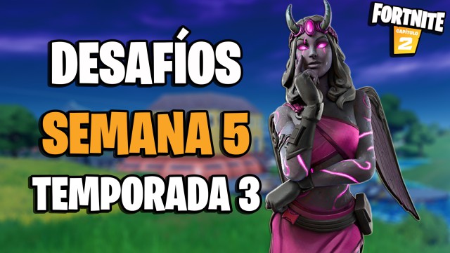 fortnite capitulo 2 temporada 3 desafios semana 5