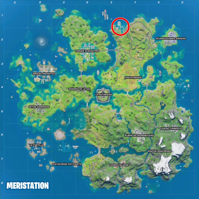 fortnite capitulo 2 temporada 3 desafios semana 5 desafio pesca peces en acantilados arenosos
