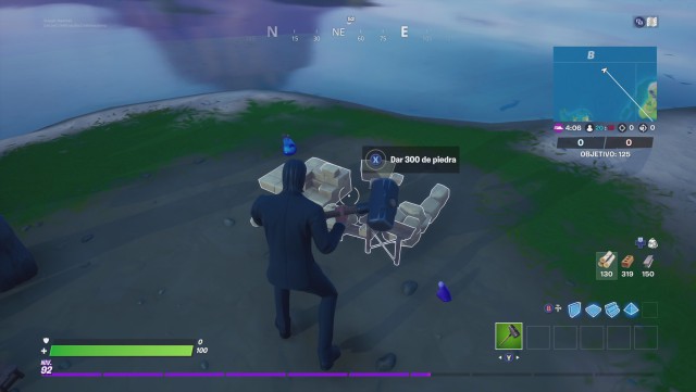 fortnite capitulo 2 temporada 3 desafio secreto la edad de piedra colegas coral