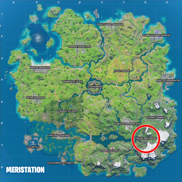 fortnite capitulo 2 temporada 3 desafios semana 7 desafio encuentra ovillos en rincon rencoroso