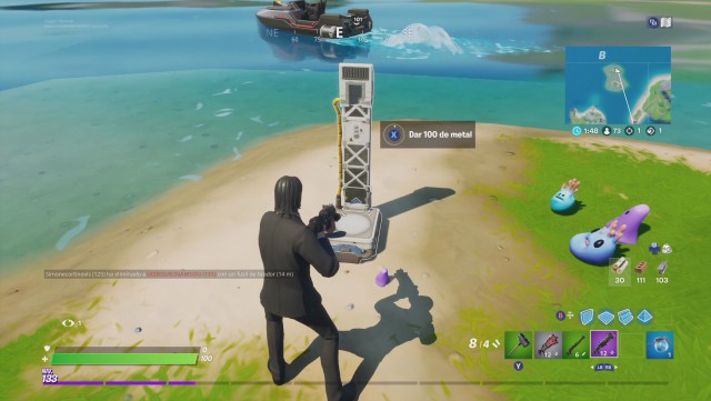 fortnite capitulo 2 temporada 3 desafio secreto la edad moderna colegas coral