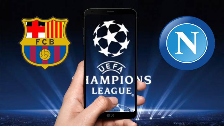 ver el FC Barcelona - Napoli de Champions online y móvil - AS.com