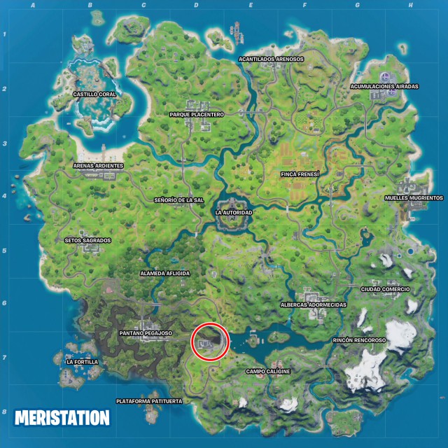 fortnite capitulo 2 temporada 3 desafios semana 9 desafio recolecta metal en hidro 16