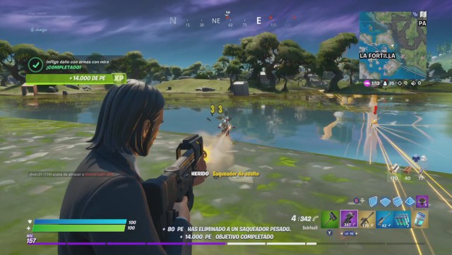 fortnite capitulo 2 temporada 3 desafios semana 9 elimina secuaces o saqueadores