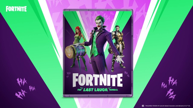 fortnite capitulo 2 skin joker hiedra venenosa midas rex pack the last laugh la ultima risa