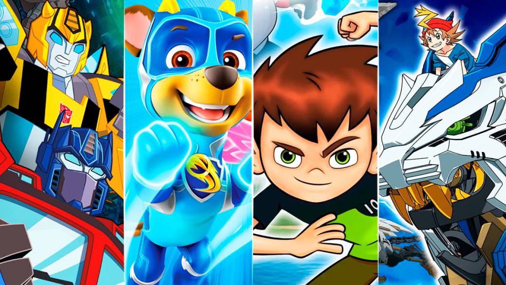 Ver La Poderosa Patrulla Canina Online Ben 10, Transformers, Zoids, Patrulla Canina... oleada de juegos