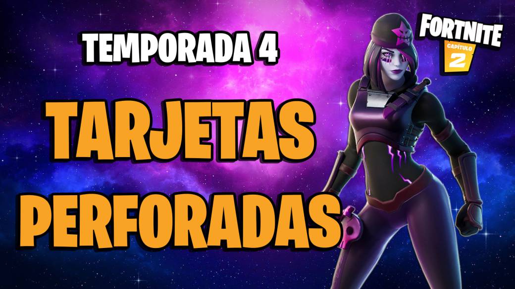 Fortnite: todas las tarjetas perforadas de la Temporada 4 ... - 1040 x 585 jpeg 79kB