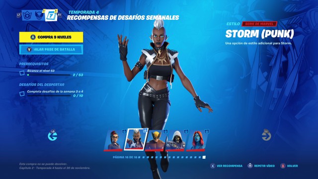 fortnite capitulo 2 temporada 4 todos los desafios storm