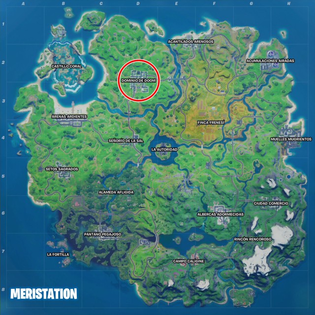 fortnite capitulo 2 temporada 4 desafios semana 4 desafio elimina a doctor doom en dominio de doom