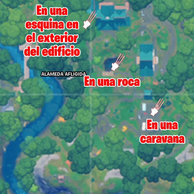 fortnite capitulo 2 temporada 4 desafios wolverine desafio investiga las marcas de garras misteriosas