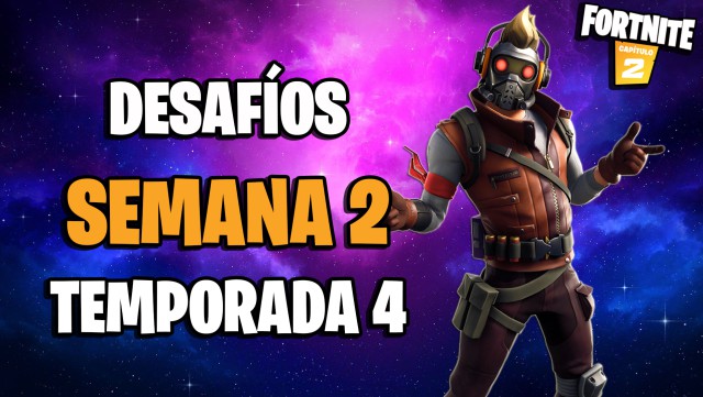 fortnite capitulo 2 temporada 4 desafios semana 2