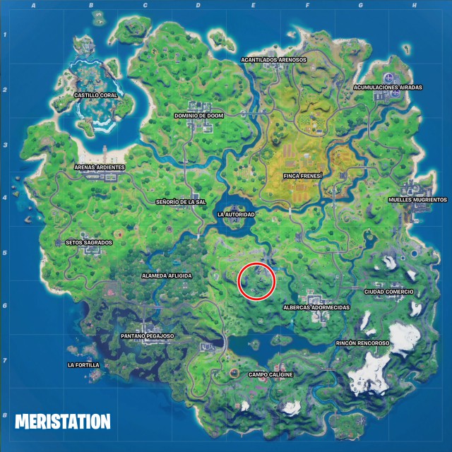 fortnite capitulo 2 temporada 4 desafios semana 2 desafio baila sobre distintas cabezas de sentinel en el cementerio de sentinel