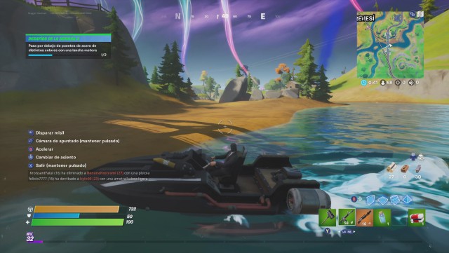 Desafío Fortnite Dónde Están Los Puentes De Acero De Colores En La