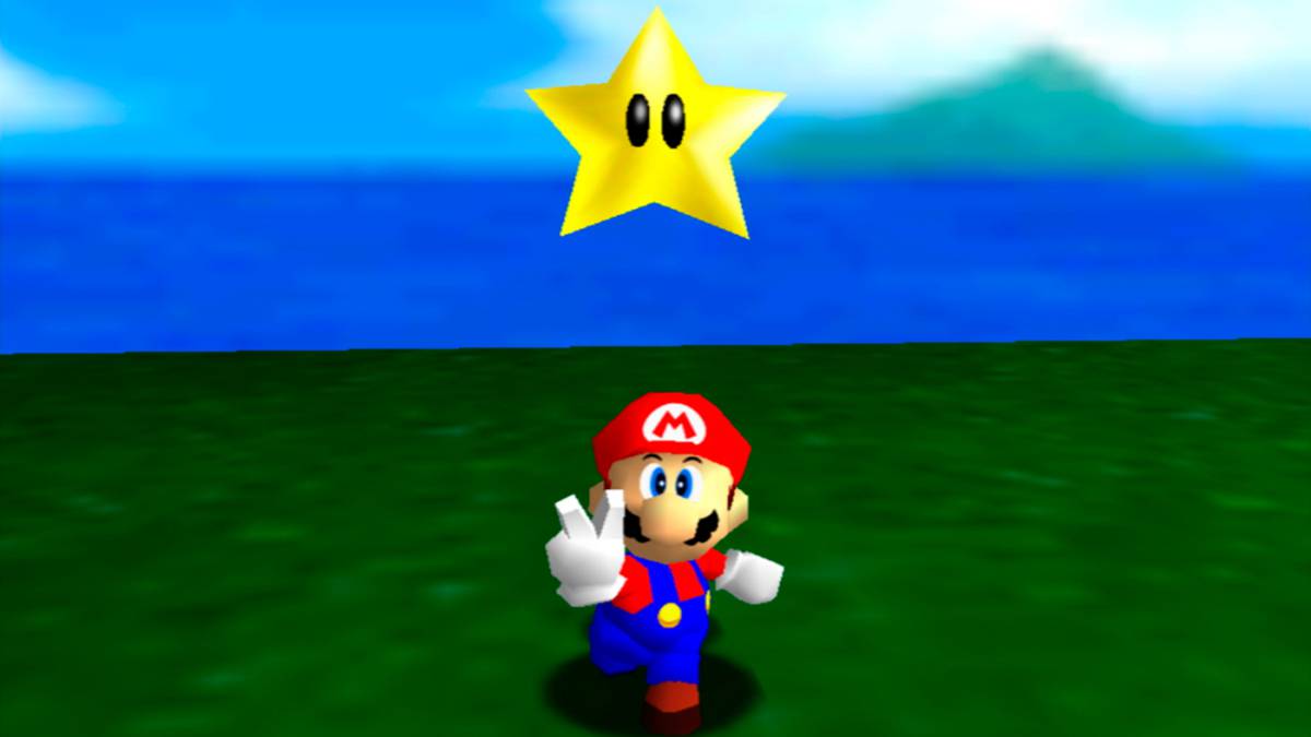 Mario 64 Dans Le Geyser Super Mario 64 de Nintendo 64 y Switch cara a cara en un vídeo