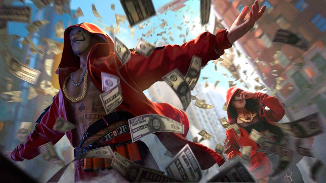 Free Fire: evento Plan Bermuda de La Casa de Papel; nuevas skins