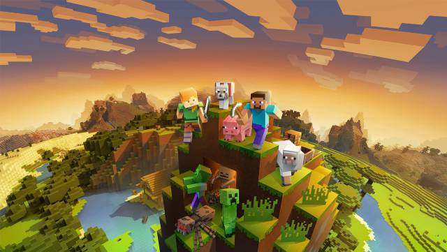 Minecraft, juego cruzado, crossplay