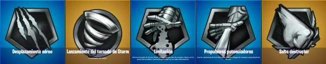 fortnite capitulo 2 temporada 4 ko marvel lista superpoderes habilidades