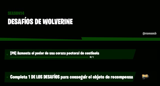 fortnite capitulo 2 temporada 4 desafios filtrados semana 4 wolverine