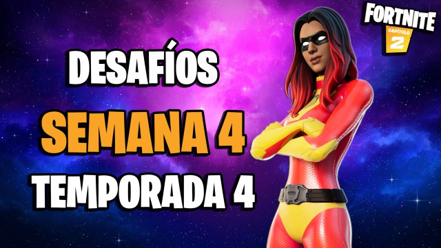 fortnite capitulo 2 temporada 4 desafios semana 4