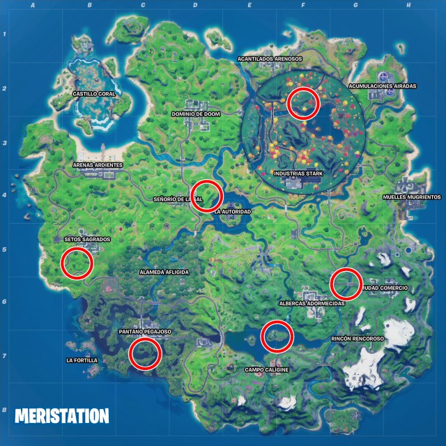 fortnite capitulo 2 temporada 4 desafios semana 4 desafio glotones recolectores