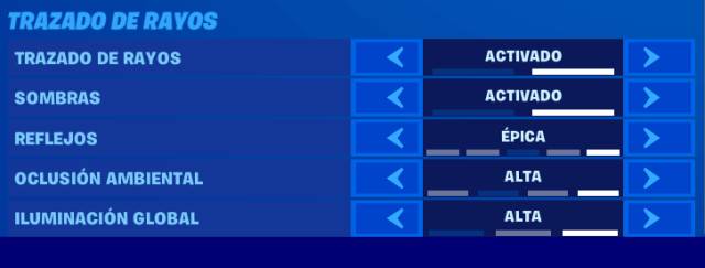 Fortnite, ray tracing