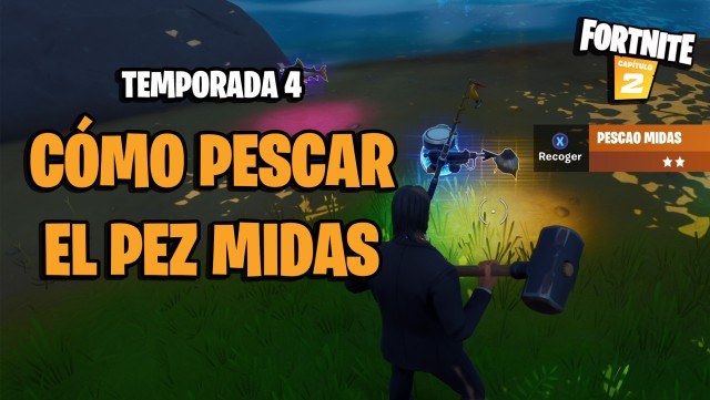 fortnite capitulo 2 temporada 4 pez midas ubicacion donde como pescarlo