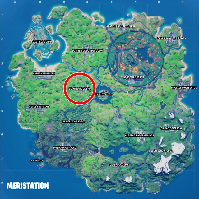fortnite capitulo 2 temporada 4 desafios semana 5 desafio salta a traves del anillo de fuego en señorio de la sal con un vehiculo