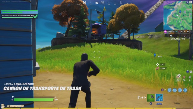 fortnite capitulo 2 temporada 4 desafios wolverine desafio encuentra un camion de transporte de trask