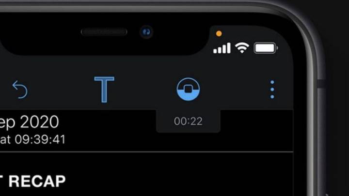 iOS 14: Puntos Naranjas y Verdes en la pantalla, ¿qué significan?