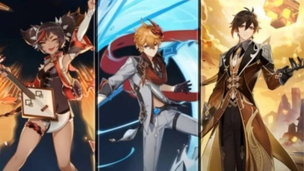 Genshin Impact, parche 1.1 nuevos personajes Child, Dionna, Xinyan, Zhongli PC PS4 iOS Android 