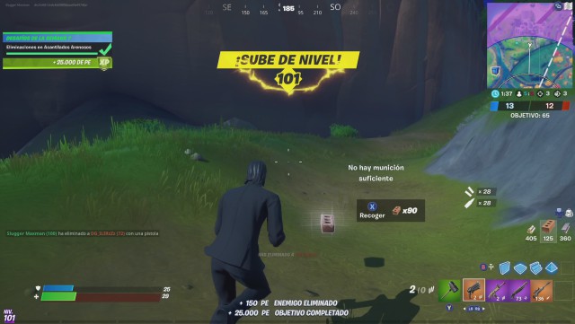 fortnite capitulo 2 temporada 4 desafios semana 7 desafio eliminaciones en acantilados arenosos
