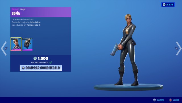 fortnite capitulo 2 temporada 4 john wick skin tienda como conseguirlo