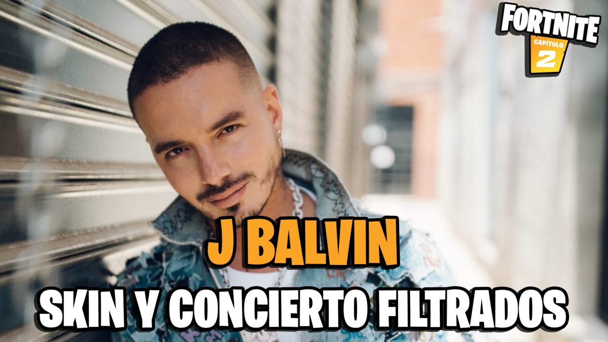 Fortnite: J Balvin tendría un skin y un concierto según una filtración