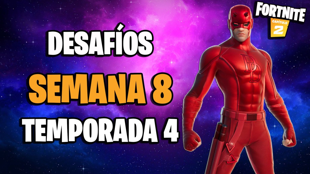 Fortnite Semana 8 Temporada 4 todos los desafíos y cómo completarlos MeriStation Fortnite Semana 8 Temporada 4 todos los desafíos y cómo completarlos MeriStation