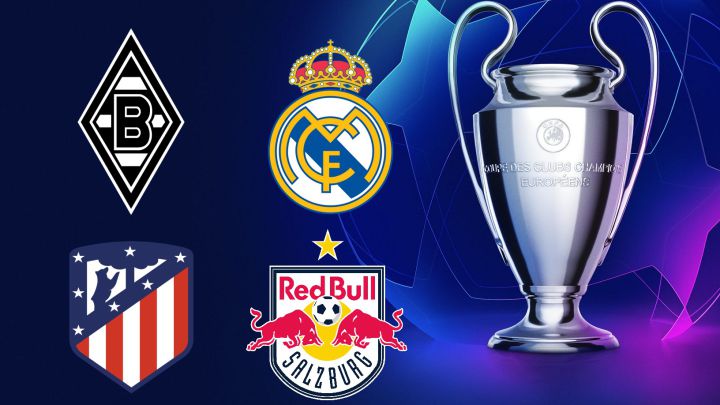 Champions: Ver online el Mönchengladbach - Real Madrid y Atlético Madrid - Salzburg
