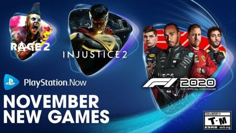 Injustice 2 y RAGE 2, entre los juegos de noviembre para PS Now