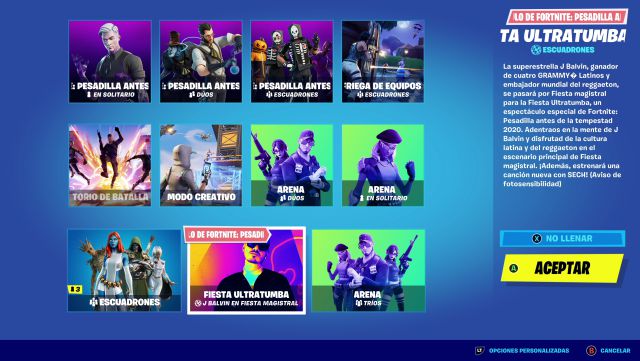 fortnite episode 2 season 4 j balvin concert afterlife master party watch live skin soldier party
