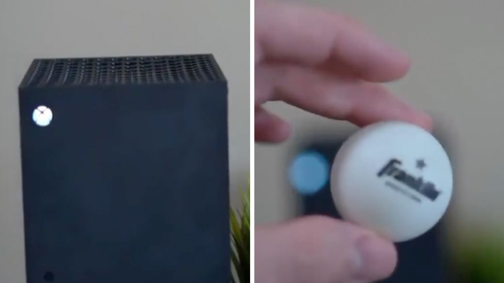 Un fan descubre lo que se puede hacer con una pelota de ping pong en la