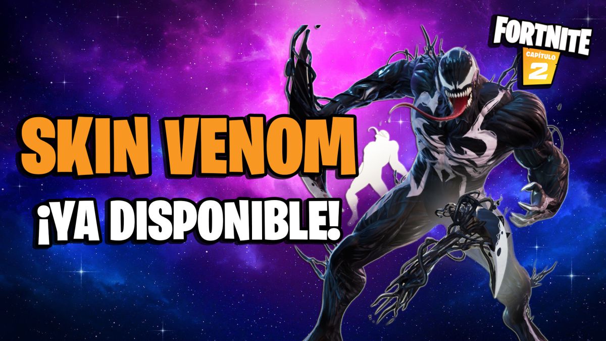 Fortnite: Venom ya disponible; precio contenidos