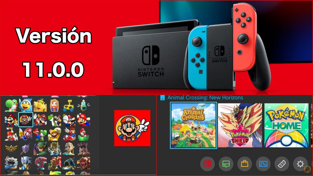 teatro Preocupado Semejanza Nintendo Switch se actualiza a la versión 11.0.0: todas las novedades y  cambios - MeriStation
