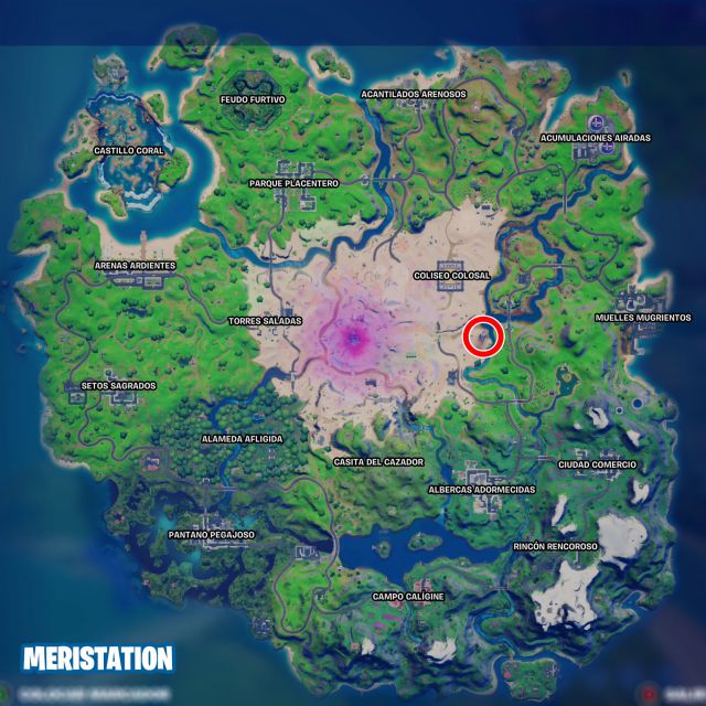 fortnite capitulo 2 temporada 5 armas miticas donde estan el mandaloriano